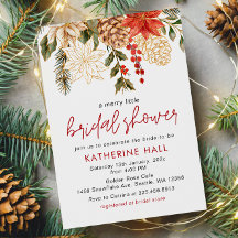 リトルメリークリスマスブライダルシャワー