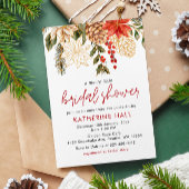 リトルメリークリスマスブライダルシャワー 招待状