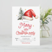 リトルメリークリスマスホリデーカクテルパーティー 招待状 (スタンド正面)
