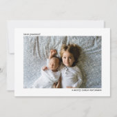 リトルメリークリスマスホリデーカード シーズンカード (正面)