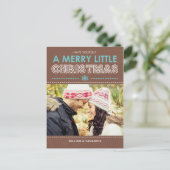 リトルメリークリスマスモチャホリデーポストカード シーズンポストカード (スタンド正面)