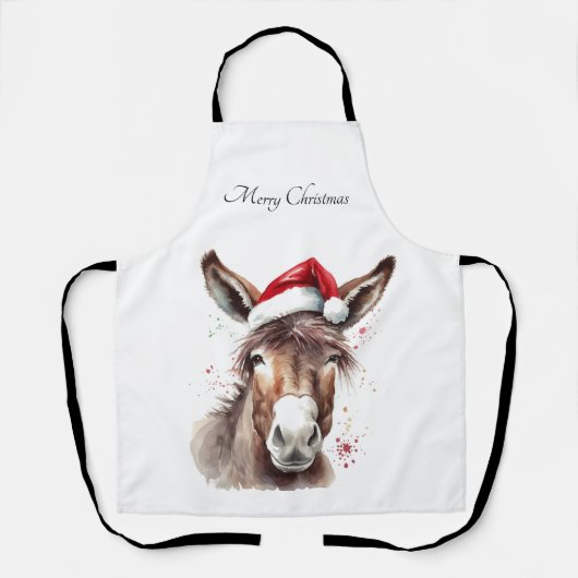 リトルメリークリスマスロバカスタムー エプロン (正面)