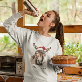 リトルメリークリスマスロバカスタムー スウェットシャツ