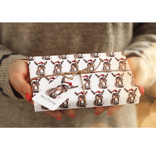 リトルメリークリスマスロバ ギフトタグ