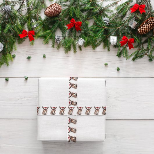 リトルメリークリスマスロバ サテンリボン