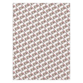 リトルメリークリスマスロバ テーブルクロス (正面)