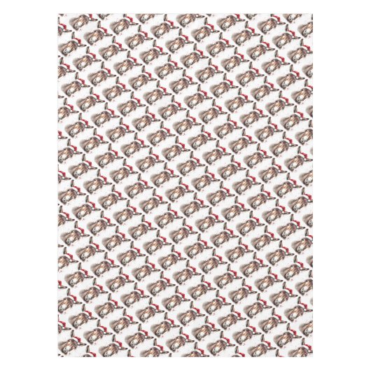 リトルメリークリスマスロバ テーブルクロス (正面)