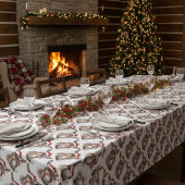 リトルメリークリスマスロバ テーブルクロス