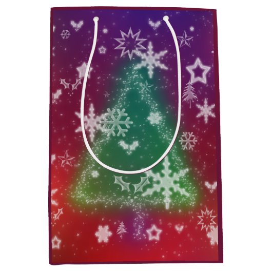 リトルメリークリスマス抱き枕 ミディアムペーパーバッグ (正面)