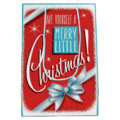 リトルメリークリスマス抱き枕 – 中バッグ ミディアムペーパーバッグ (裏面)