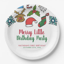 リトルメリークリスマス誕生日カスタム