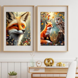 リトルメープル🦊きつねリトルライトストーリーブックテイルズ ポスター