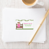 リトルモンキーインアクリブガール住所 シール (インサイチュ)