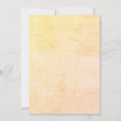 リトルモンキートロピカルタイム 招待状 (裏面)