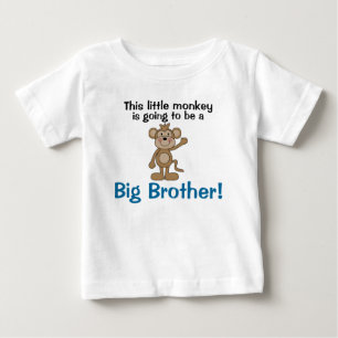 リトルモンキービッグブラザー ベビーTシャツ