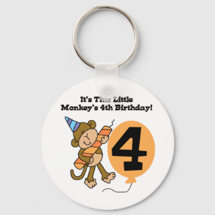 リトルモンキー4th誕生日Tシャツとギフト キーホルダー