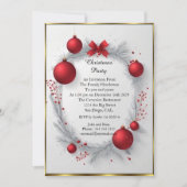 リトルモンスターのクリスマスパーティー とっても楽しいよ２ 招待状 (正面)