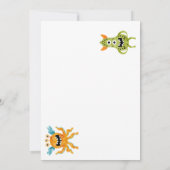 リトルモンスターの誕生日 サンキューカード (裏面)