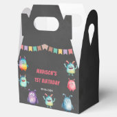 リトルモンスターをテーマにした誕生日パーティーのオフィスパボックス フェイバーボックス (オープン)