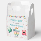 リトルモンスターをテーマにした誕生日パーティー フェイバーボックス (オープン)