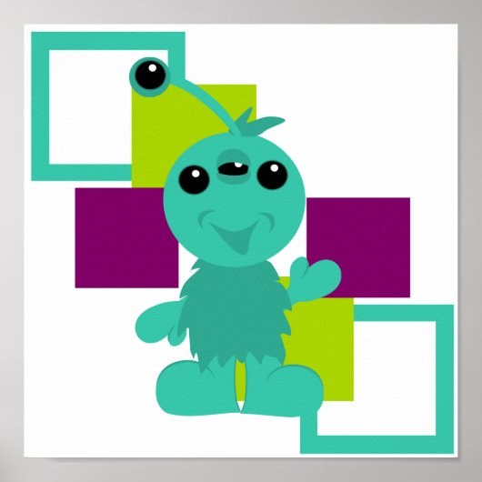 リトルモンスターエイリアン生物 ポスター (正面)