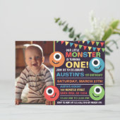 リトルモンスターカワイイ誕生日パーティー 招待状 (スタンド正面)