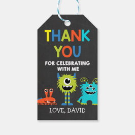 リトルモンスターサンキューラベル誕生日ギフトラベル ギフトタグ