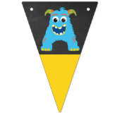 リトルモンスターシャルボードハッピーバースデー バンティングフラッグ (第2の旗)