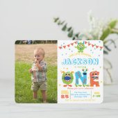 リトルモンスターシャルボードボーイ1stバースデーフォトI 招待状 (スタンド正面)