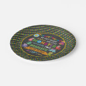 リトルモンスターシャルボード2nd誕生日パーティー ペーパープレート (アングル)