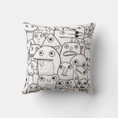 リトルモンスターズ クッション (裏面)