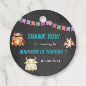 リトルモンスターテーマの誕生日 フェイバータグ (正面)