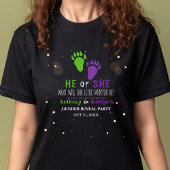 リトルモンスターハロウィーンジェンダーがパーティーを明かす トライブレンドTシャツ