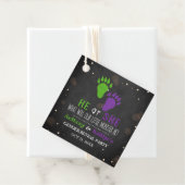 リトルモンスターハロウィーンジェンダーがパーティーを明かす フェイバータグ (インサイチュ)