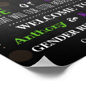 リトルモンスターハロウィーンジェンダーがパーティーを明かす ポスター (角)