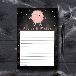 リトルモンスターハロウィーンベビーシャワーアドバイス