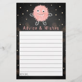 リトルモンスターハロウィーンベビーシャワーアドバイス (正面)