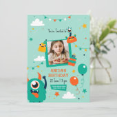 リトルモンスターバースデーパーティーの招待 シーズンカード (スタンド正面)