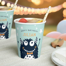 リトルモンスターパーソナライズされた子供の誕生日パーティー