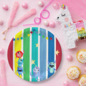 リトルモンスターパーティー ペーパープレート (パーティー)