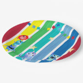 リトルモンスターパーティー ペーパープレート (アングル)