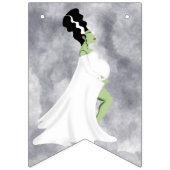 リトルモンスターブライドフランケンシュタイン バンティングフラッグ (第1の旗)