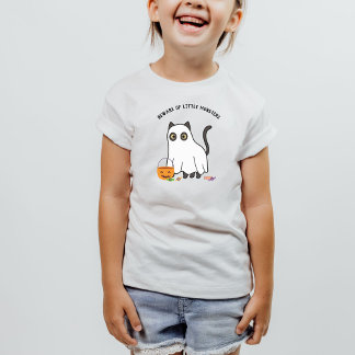リトルモンスターブラック猫幽霊 Tシャツ