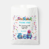 リトルモンスターボーイカラフル誕生日バッグ フェイバーバッグ (正面)