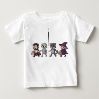 リトルモンスターマッシュ ベビーTシャツ