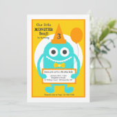 リトルモンスター招待状 招待状 (スタンド正面)