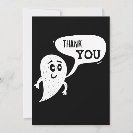 リトルモンスター誕生日サンキューカード サンキューカード (裏面)