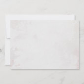 リトルモンスター誕生日写真サンキューカード 招待状 (裏面)