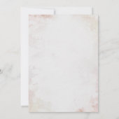 リトルモンスター誕生日写真サンキューカード 招待状 (裏面)