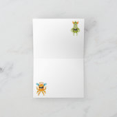 リトルモンスター誕生日 サンキューカード (内部)